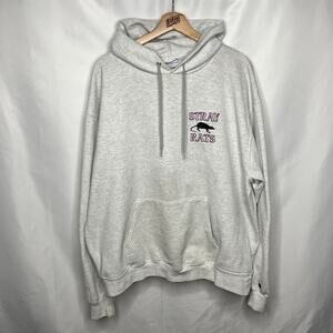 OG Stray Rats Champion Virgil Logo Hoodie in Athletic Grey XL